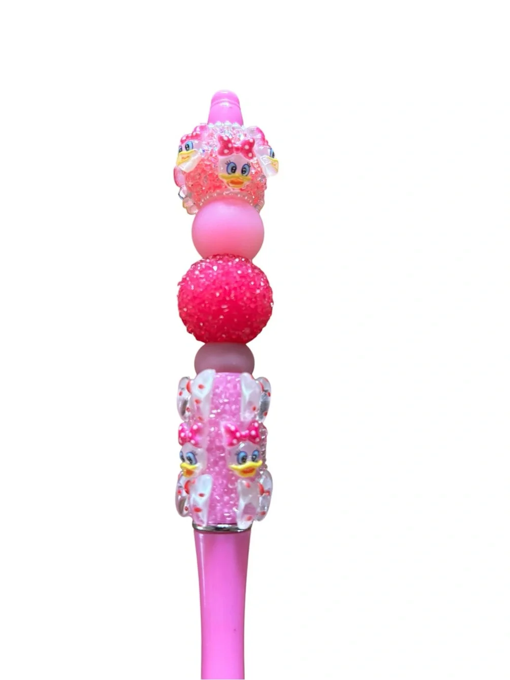 Daisy Duck Crystal Pen Handmade By AB INKS HANDMADE EXPRESSIONS